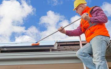 Croesor soft wash roof cleaning